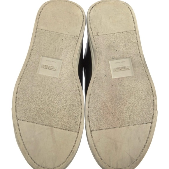 EUC Fendi Leather Accent Studded Sneakers - Picture 5 of 5